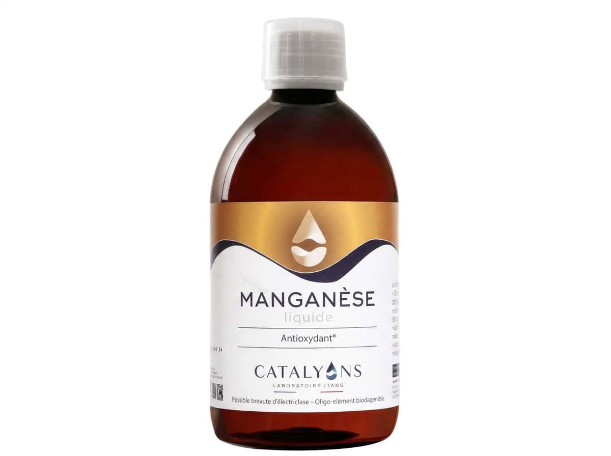 Manganèse en oligo-élément buvable (Catalyons), holi-mama