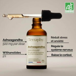 Extrait d'Ashwagandha bio Terraphy