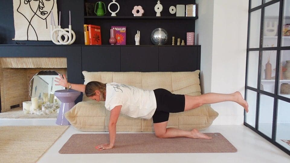 Séance de yoga du programme SPM